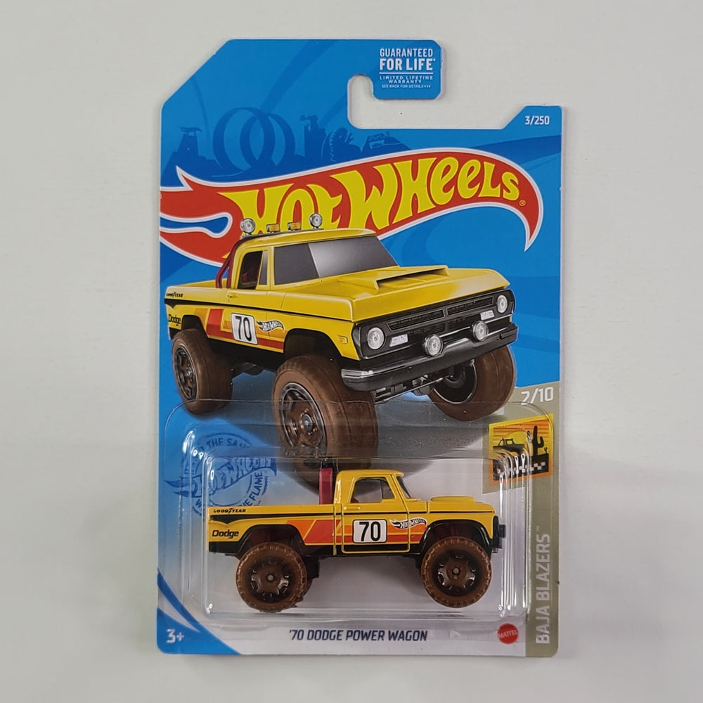 Hot Wheels - '70 Dodge Power Wagon (Yellow)