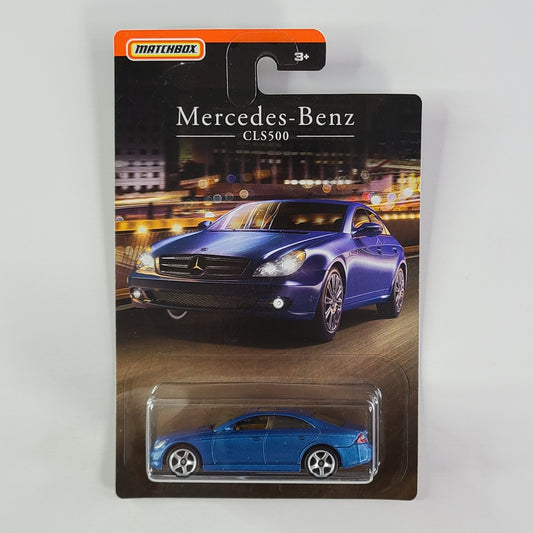 Matchbox - Mercedes-Benz CLS500 (Stain Metalflake Blue)