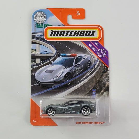 Matchbox - 2015 Corvette Stingray (Grey)