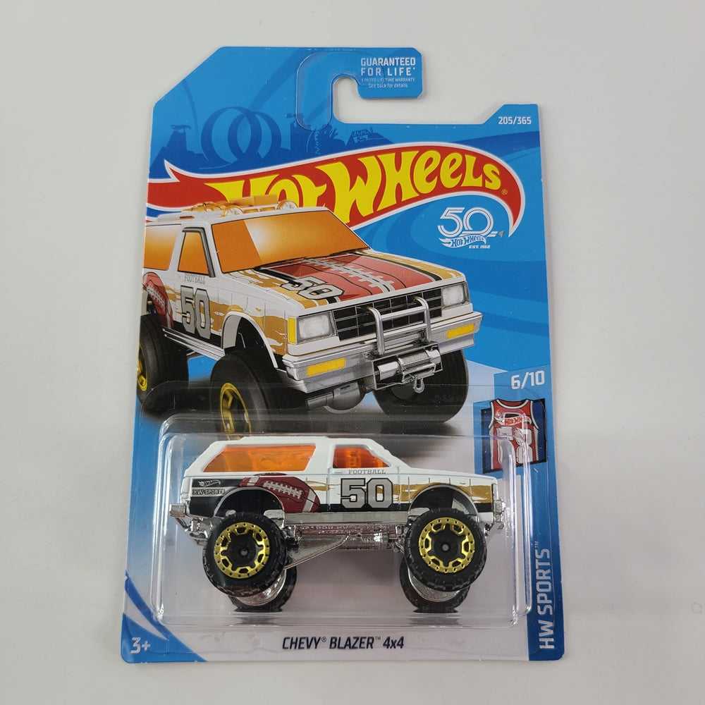 Hot Wheels - Chevy Blazer 4x4 (White)