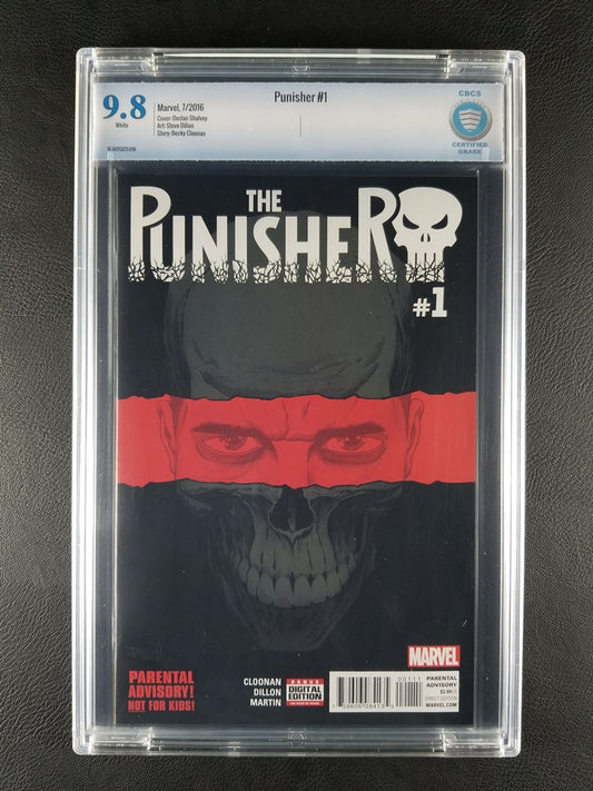 The Punisher [11th Series] #1A (Marvel, July 2016) [9.8 CBCS]