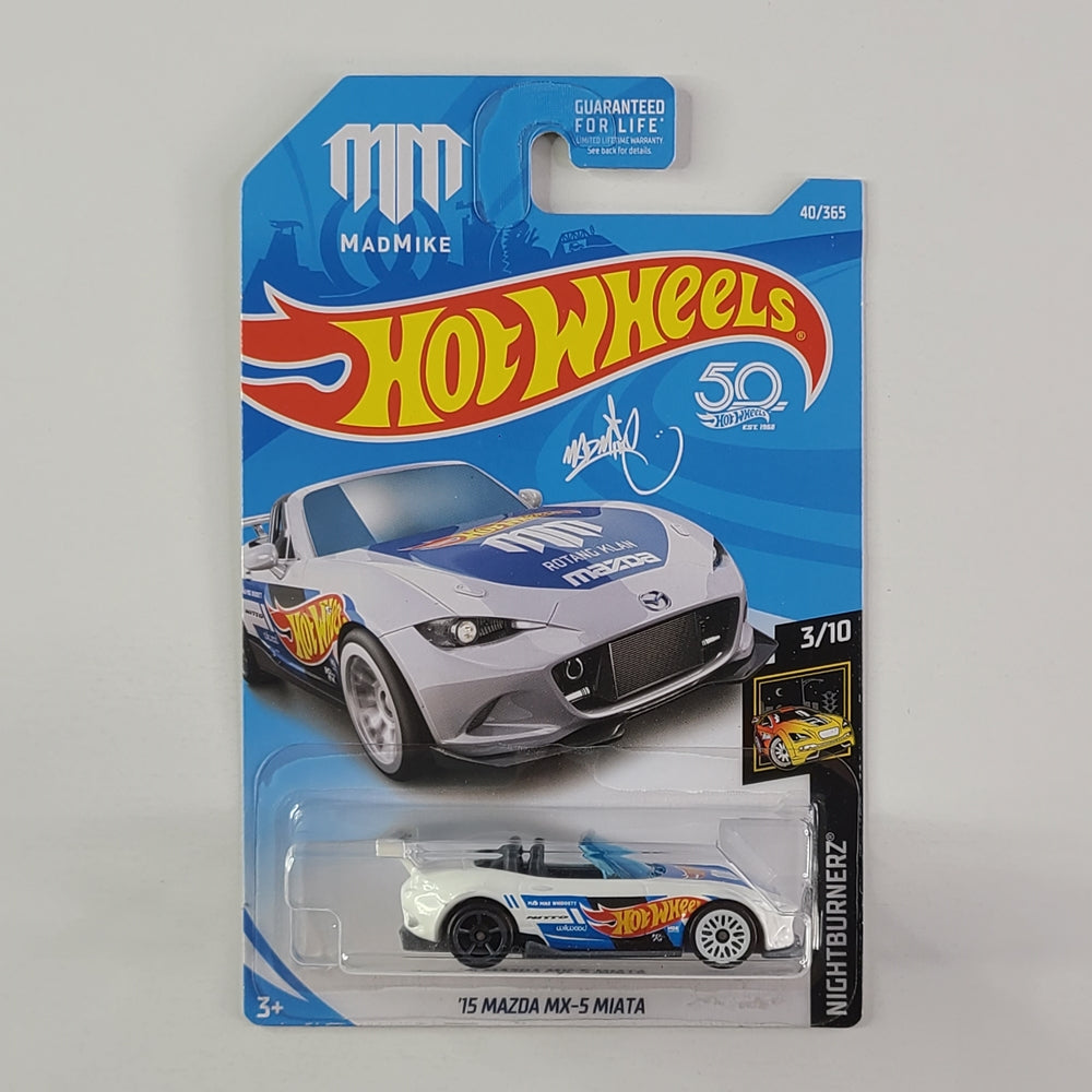 Hot Wheels - '15 Mazda MX-5 Miata (White)