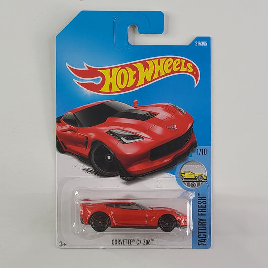 Hot Wheels - Corvette C7 Z06 (Red)