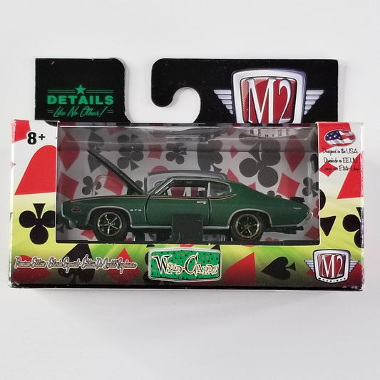 M2 - 1969 Pontiac GTO Judge (Green) [Limited Production 3,480 Pieces Worldwide]