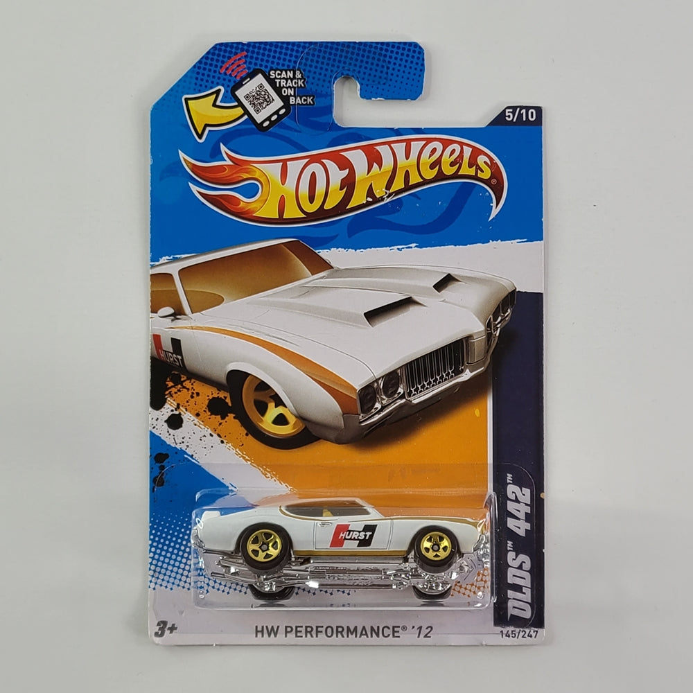 Hot Wheels - Olds 442 (Pearl White)