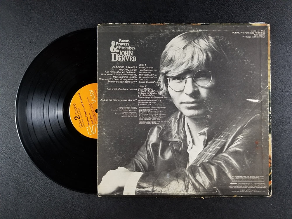 John Denver - Poems, Prayers & Promises (1971, LP)