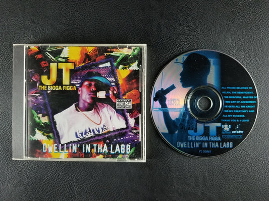 JT the Bigga Figga - Dwellin' In Tha Labb (1995, CD)