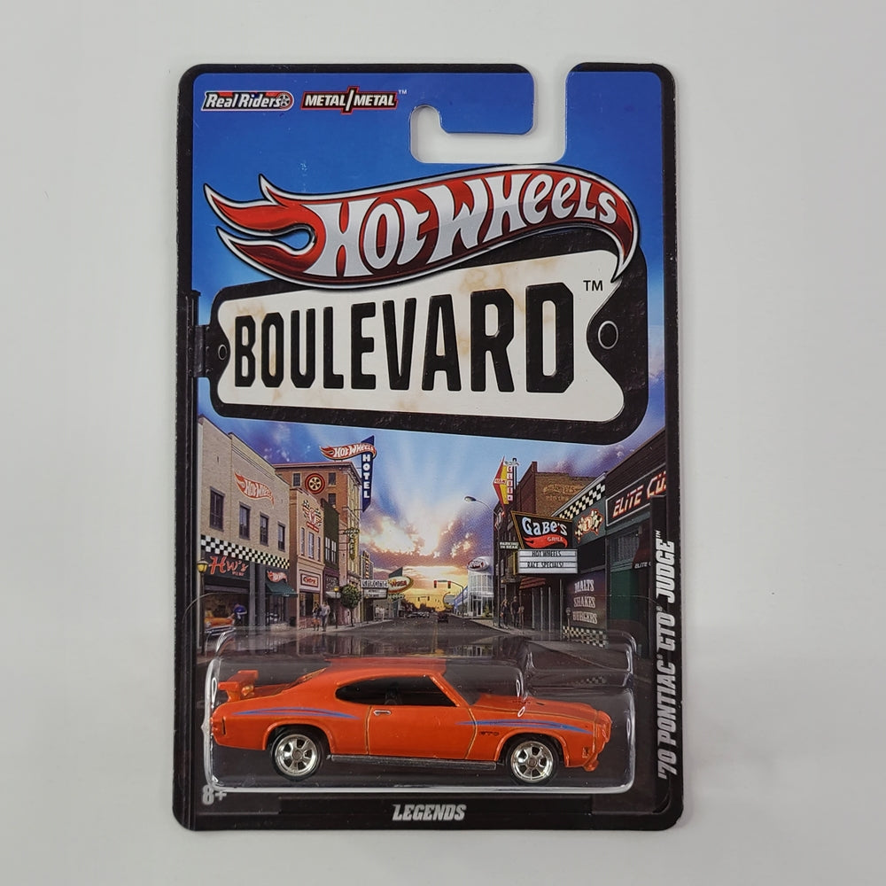 Hot Wheels - '70 Pontiac GTO Judge (Orange)