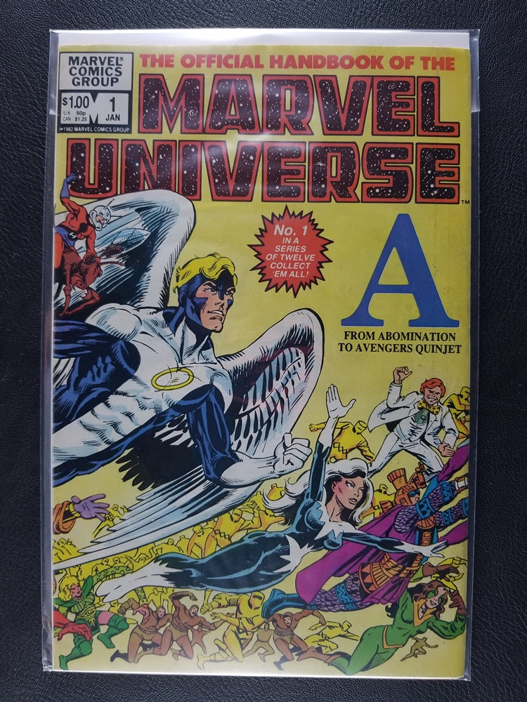 The Official Handbook of the Marvel Universe #1 (Marvel, January 1983)