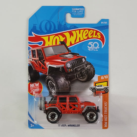 Hot Wheels - '17 Jeep Wrangler (Dark Red)