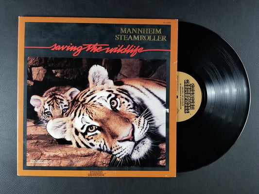 Mannheim Steamroller - Saving the Wildlife (1986, LP)