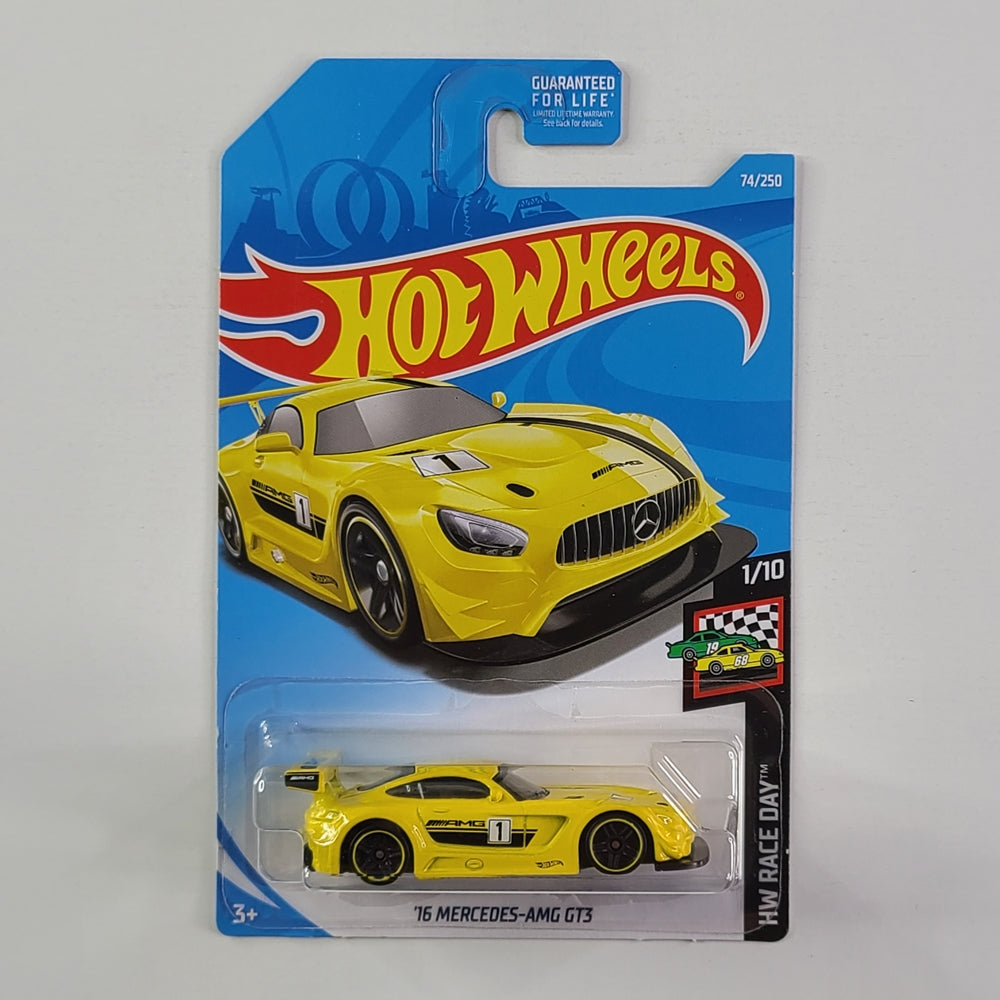 Hot Wheels - '16 Mercedes-AMG GT3 (Yellow)