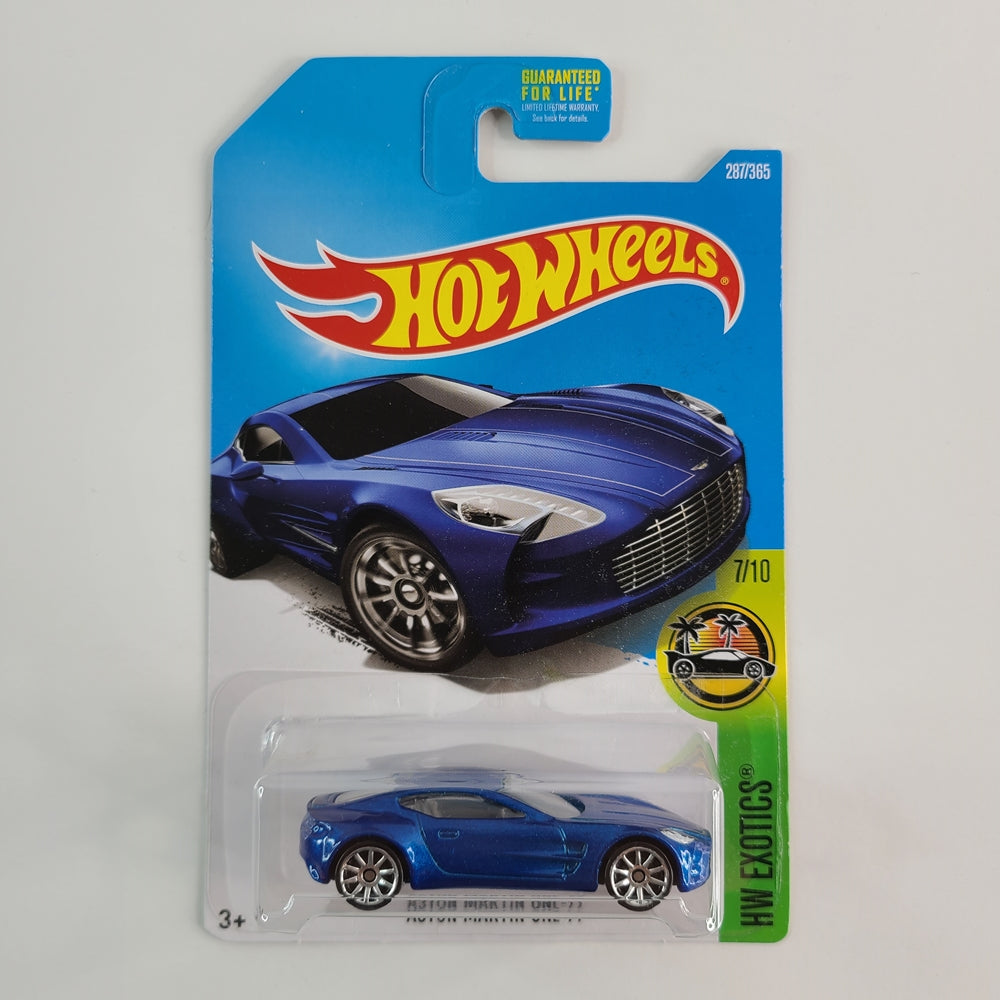 Hot Wheels - Aston Martin One-77 (Metallic Blue)