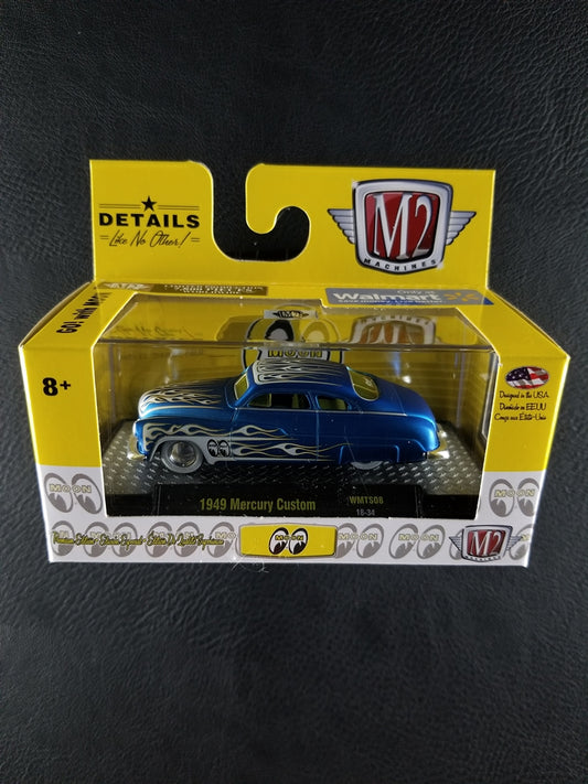 M2 - 1949 Mercury Custom (Blue) [Mooneyes, Ltd. Ed. - 1 of 7800] [Walmart Exclusive]