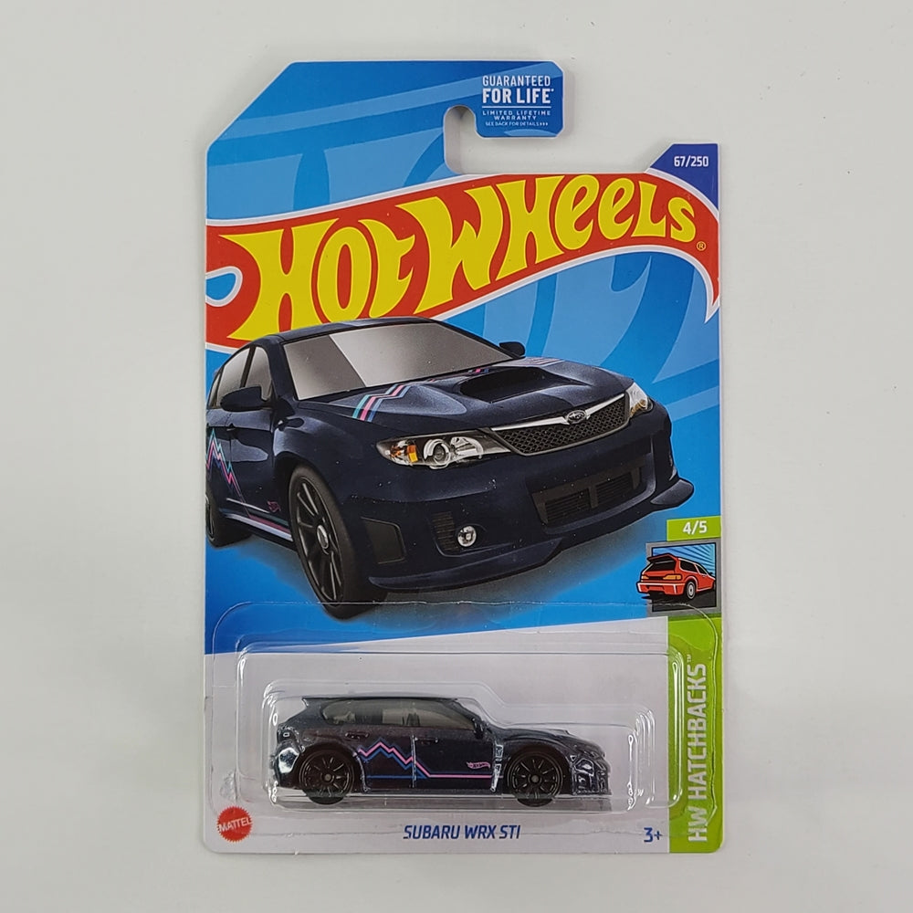 Hot Wheels - Subaru WRX STI (Metalflake Dark Blue)