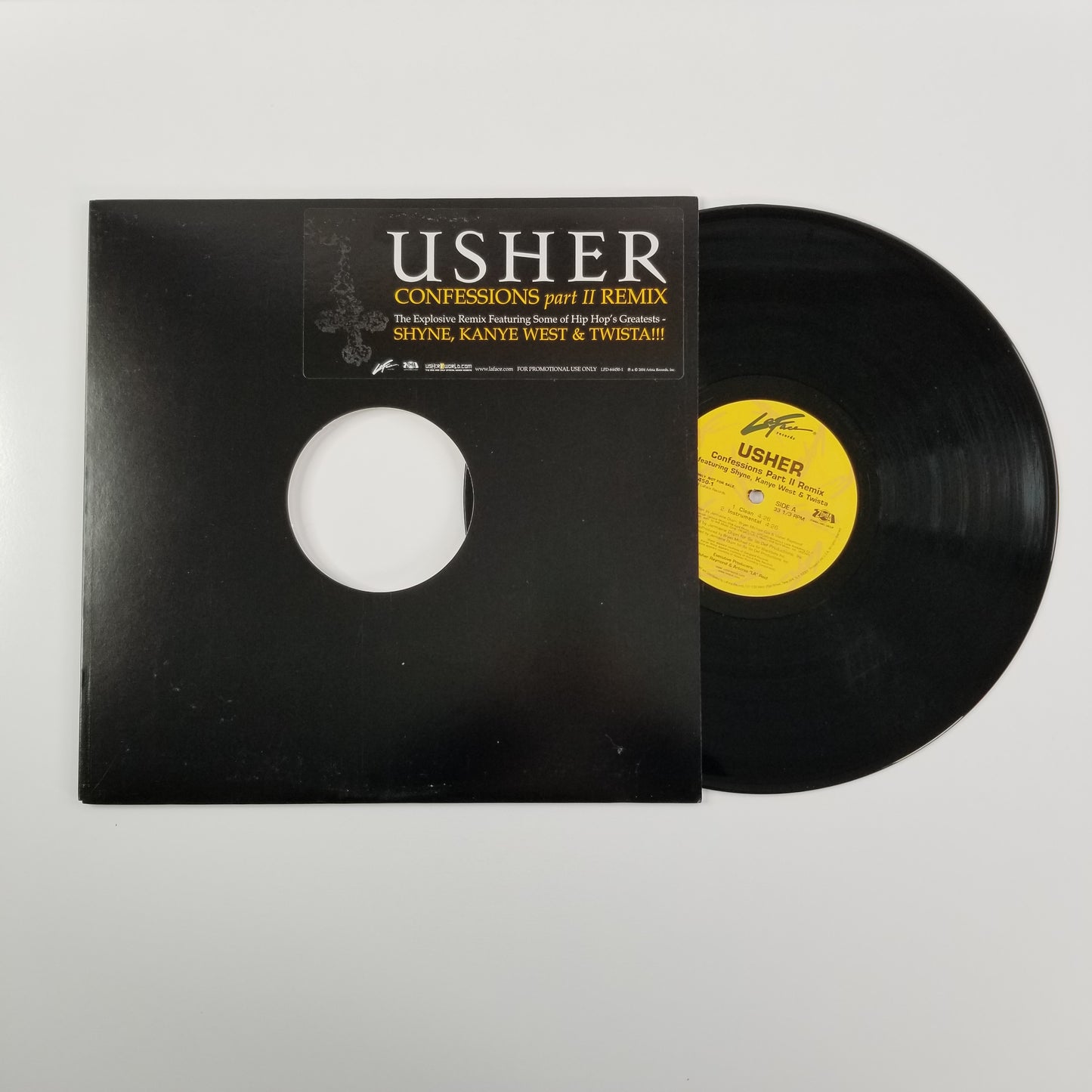 Usher - Confessions Part II Remix featuring Shyne, Kanye West, & Twista (2004, 12" Single)