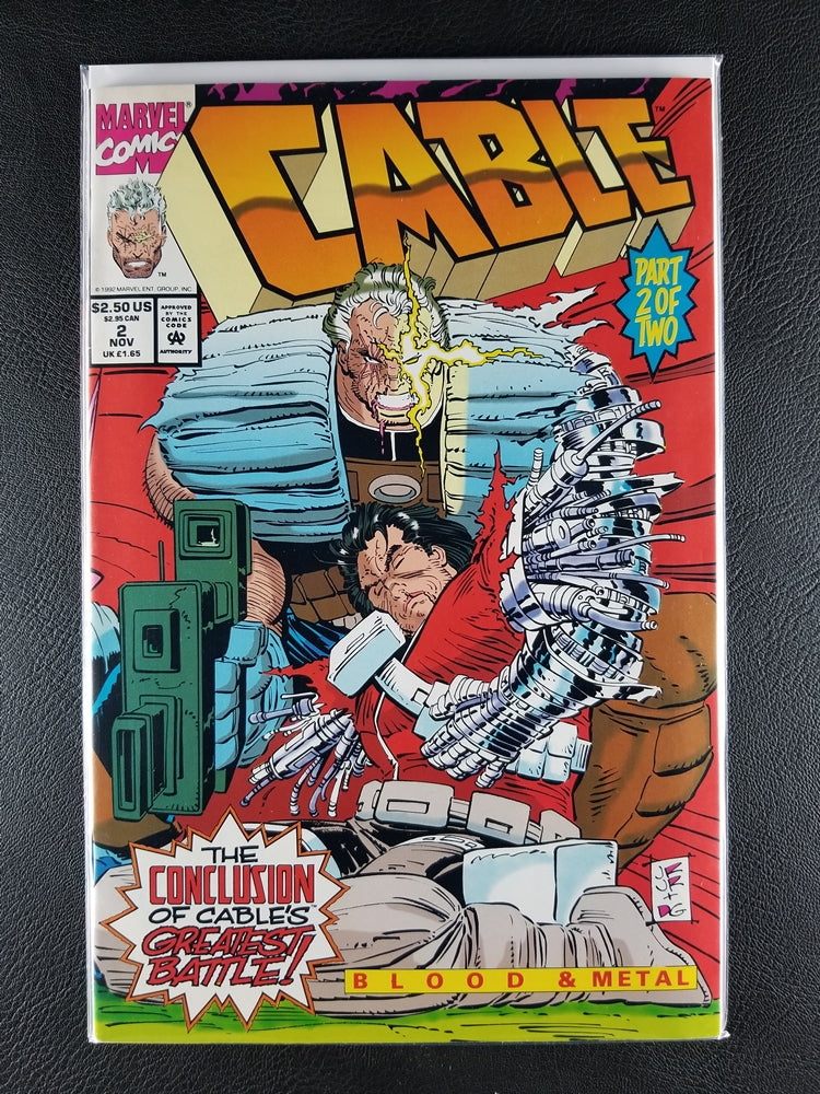 Cable: Blood and Metal #2 (Marvel, November 1992)