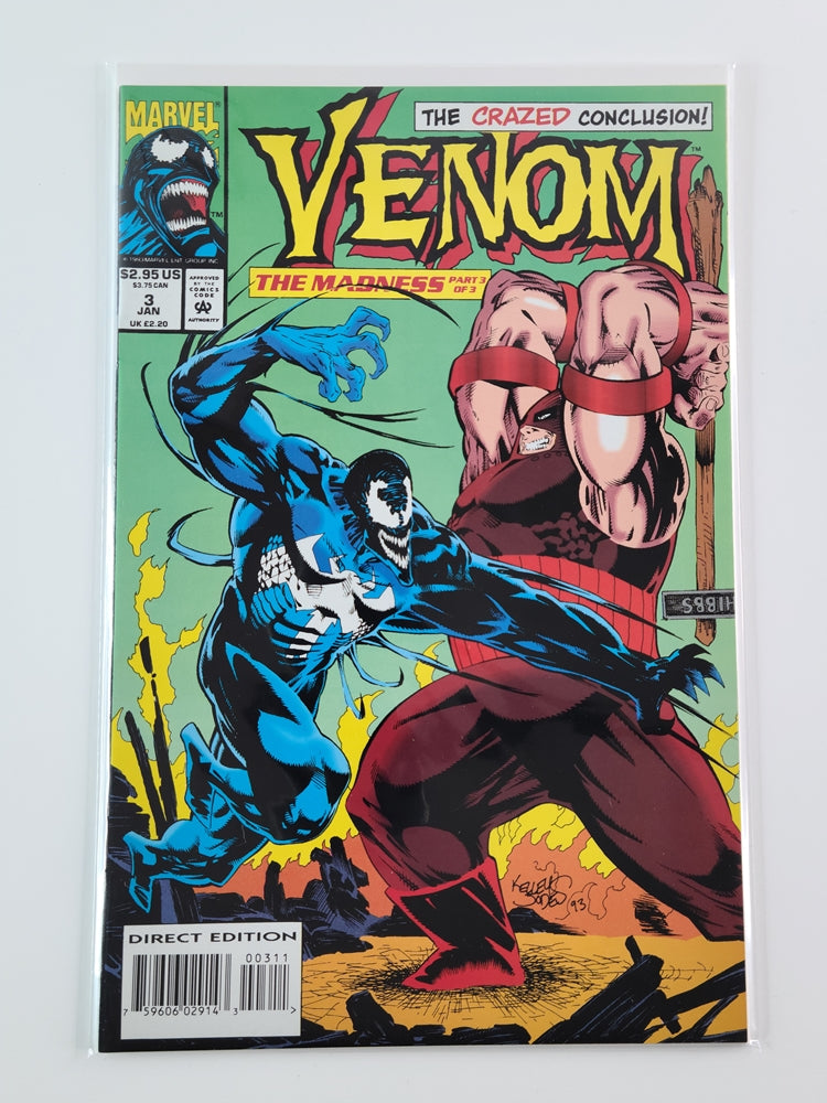 Venom: The Madness #3 (Marvel, 1993)