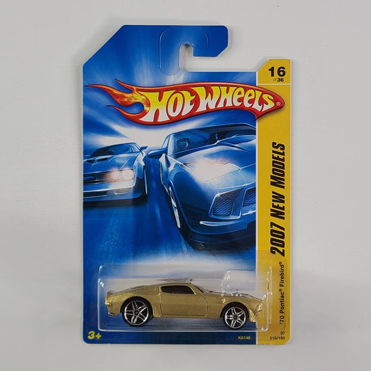 Hot Wheels - '70 Pontiac Firebird (Metalflake Gold)