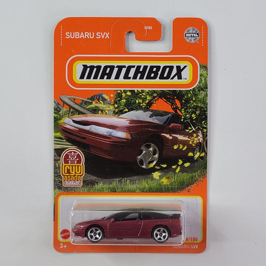 Matchbox - Subaru SVX (Metalflake Red)