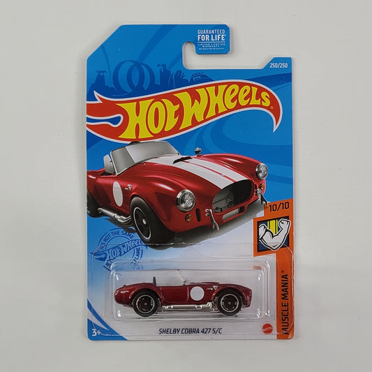 Hot Wheels - Shelby Cobra 427 S/C (Metalflake Burgundy)