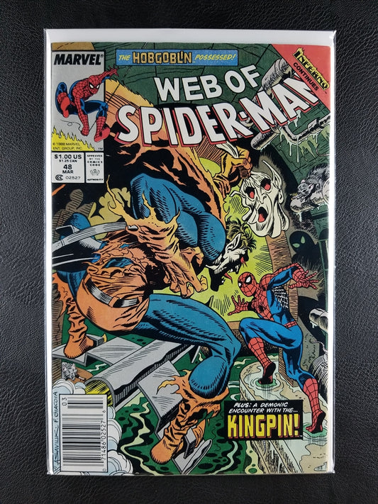 Web of Spider-Man [1st Series] #48 (Marvel, March 1989)