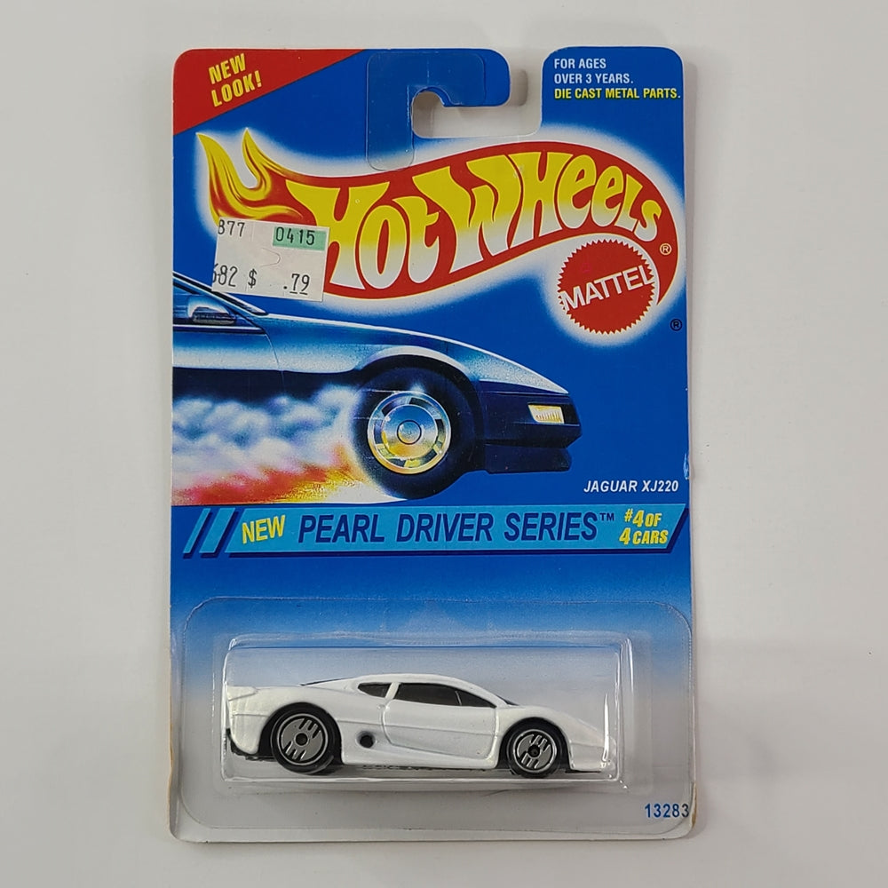 Hot Wheels - Jaguar XJ220 (Pearl White) [Pearl Driver Series (1995) - 4/4]