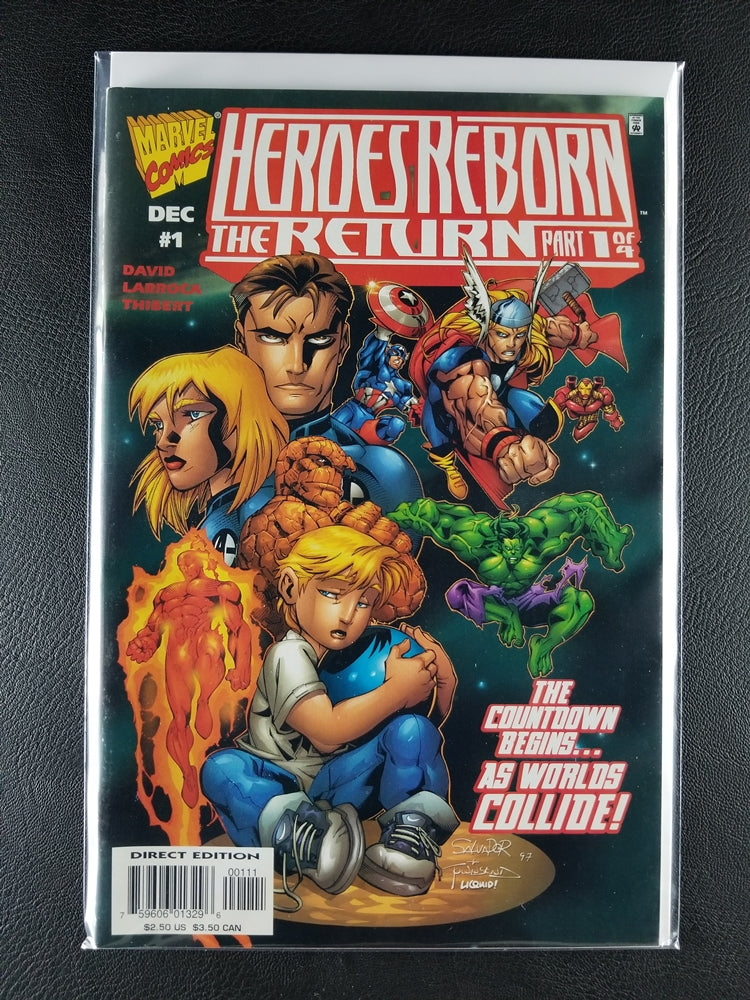 Heroes Reborn: The Return #1B (Marvel, December 1997)