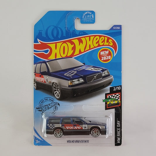 Hot Wheels - Volvo 850 Estate (Metalflake Dark Blue)