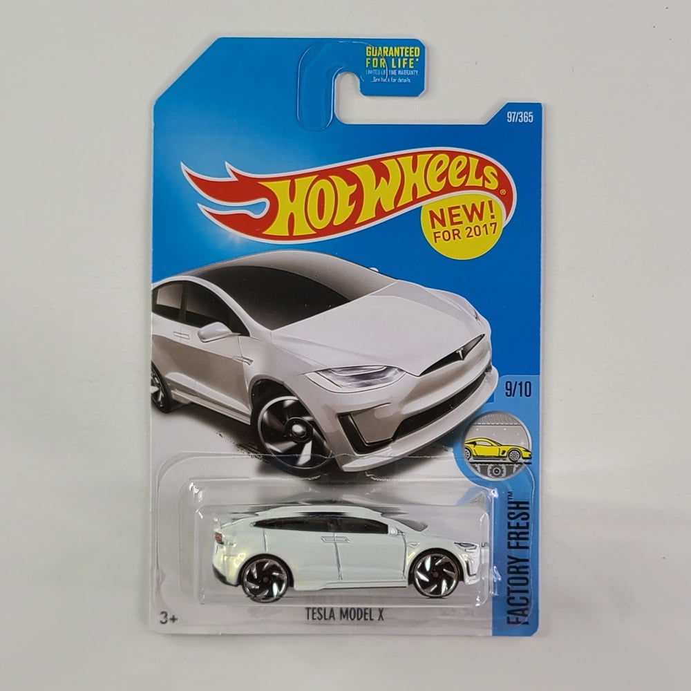 Hot Wheels - Tesla Model X (Pearl White)