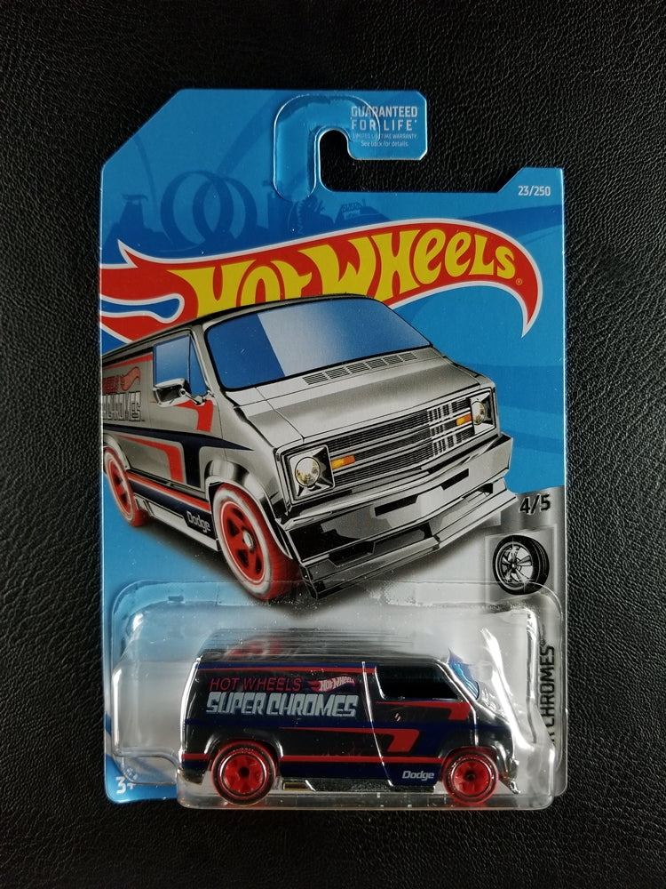 Hot Wheels - Custom '77 Dodge Van (Chrome)