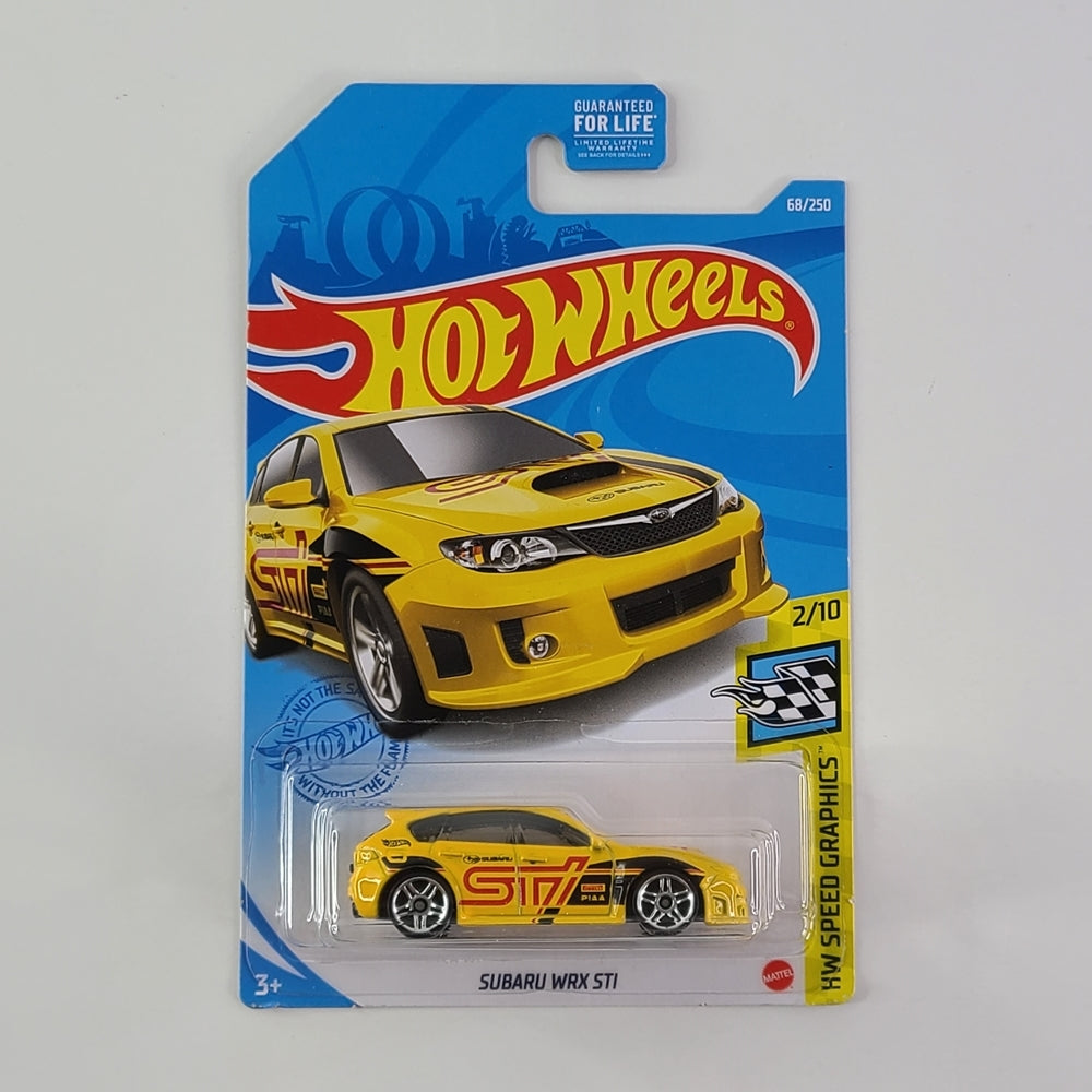 Hot Wheels - Subaru WRX STI (Yellow)