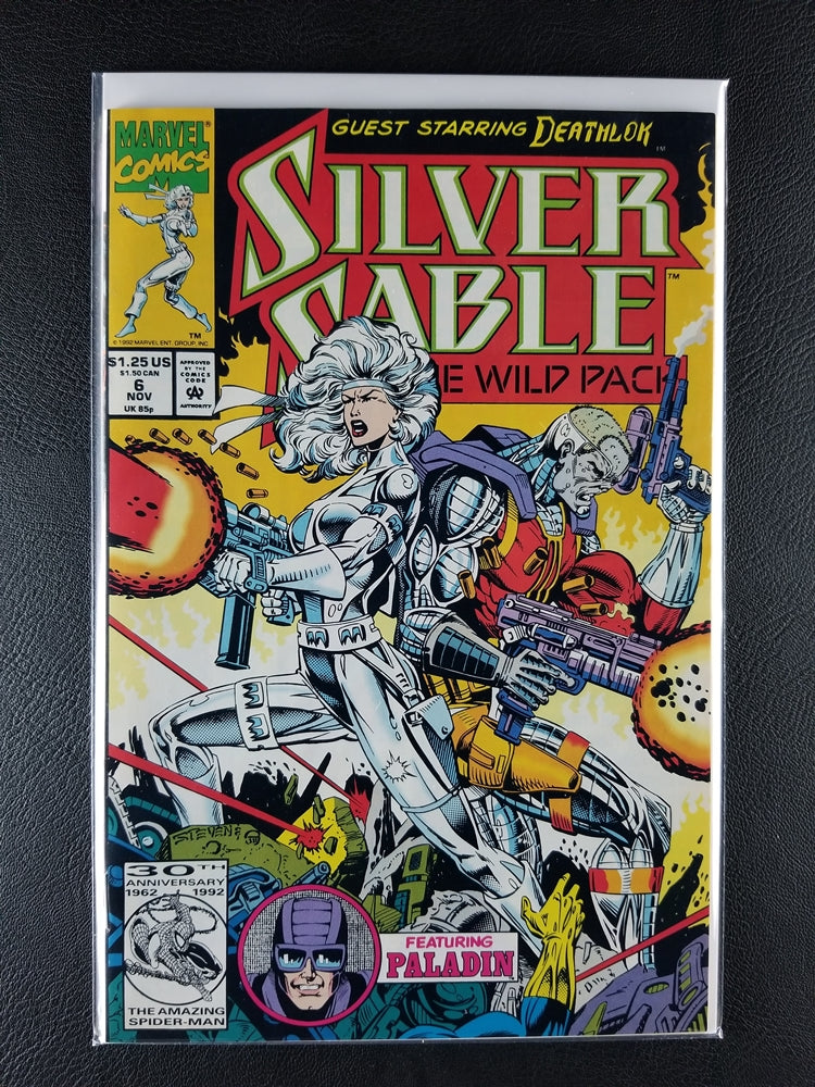 Silver Sable and the Wild Pack [1992] #6 (Marvel, November 1992)