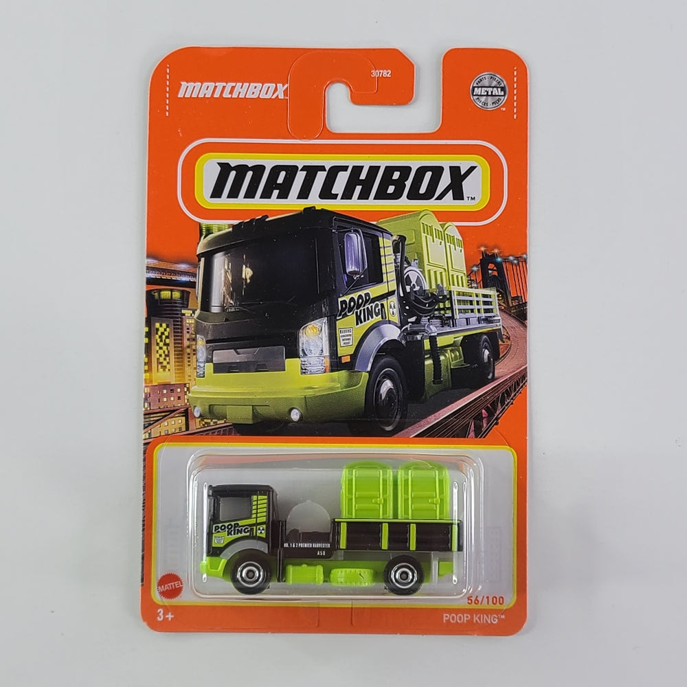 Matchbox - Poop King (Black)