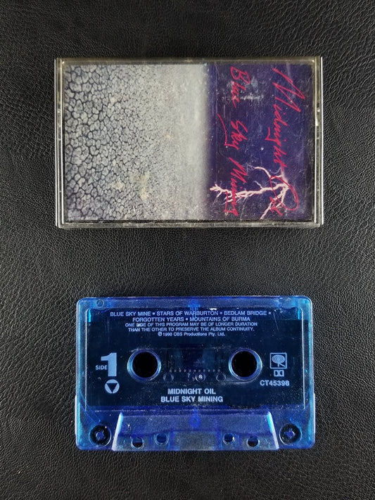 Midnight Oil - Blue Sky Mining (1990, Cassette)