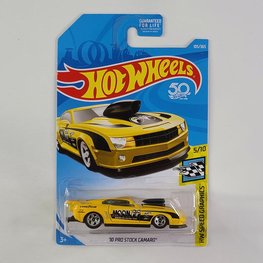 Hot Wheels - '10 Pro Stock Camaro (Yellow)