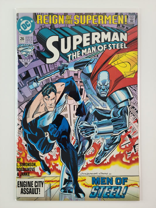 Superman: The Man of Steel #26 (DC, October 1993)