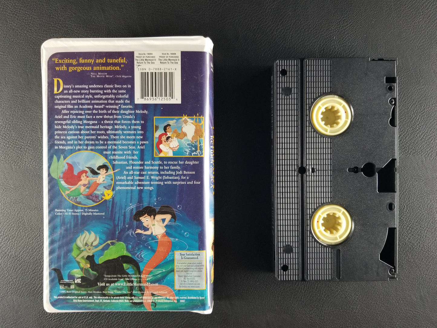 The Little Mermaid II: Return to the Sea (2000, VHS)
