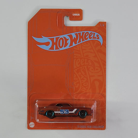 Hot Wheels - '70 Dodge Hemi Challenger (Metalflake Orange)