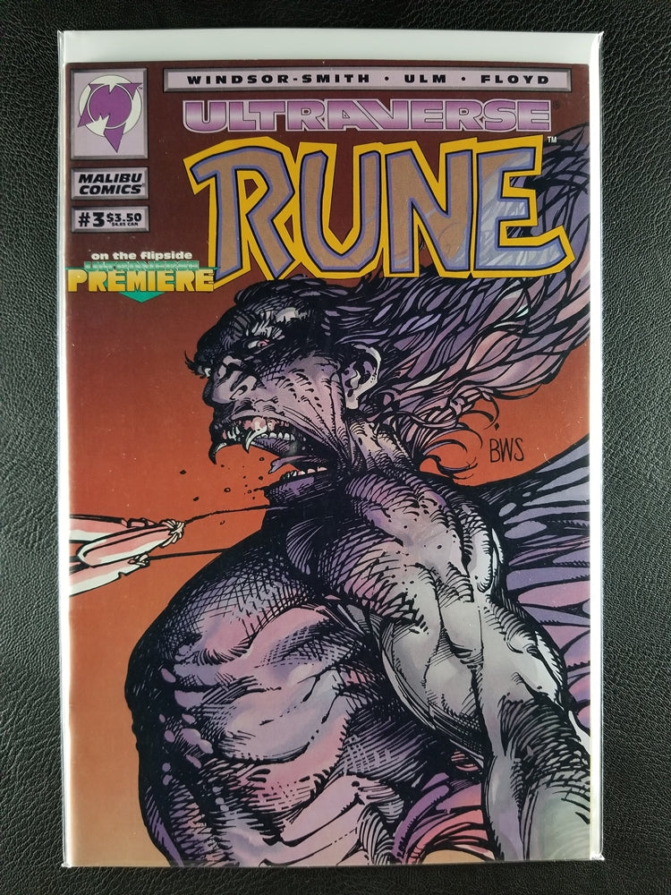 Rune [1st Series] #3A (Malibu, March 1994)