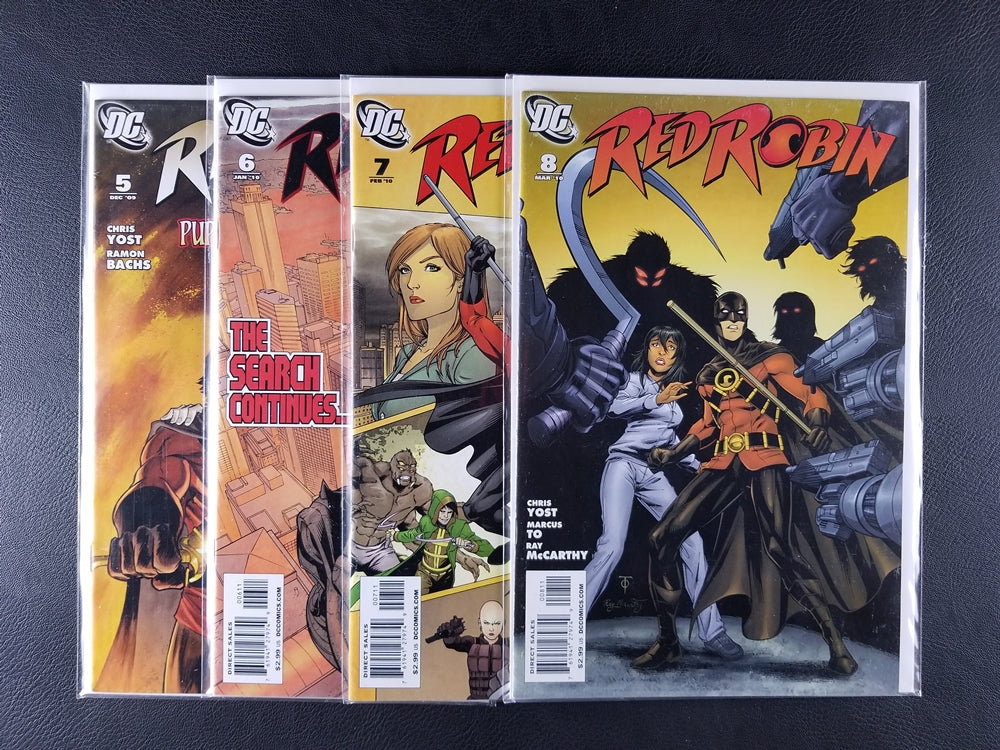 Red Robin #5-8 Set (DC, 2009-10)