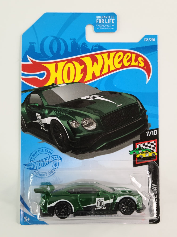 Hot Wheels - 2018 Bentley Continental GT3 (British Racing Green)