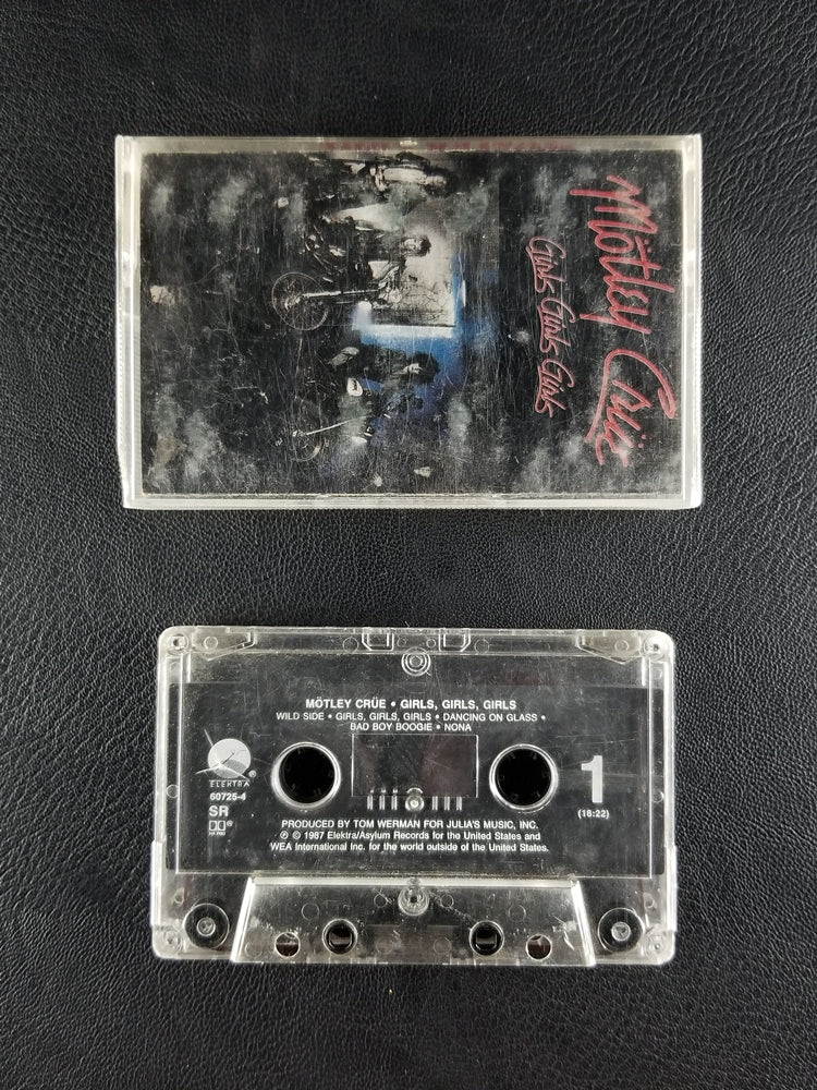 Motley Crue - Girls, Girls, Girls (1987, Cassette)