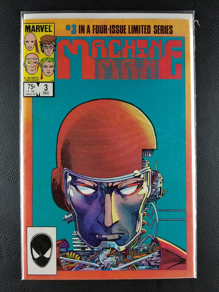 Machine Man [2nd Series] #1-4 Set (Marvel, 1984-85)