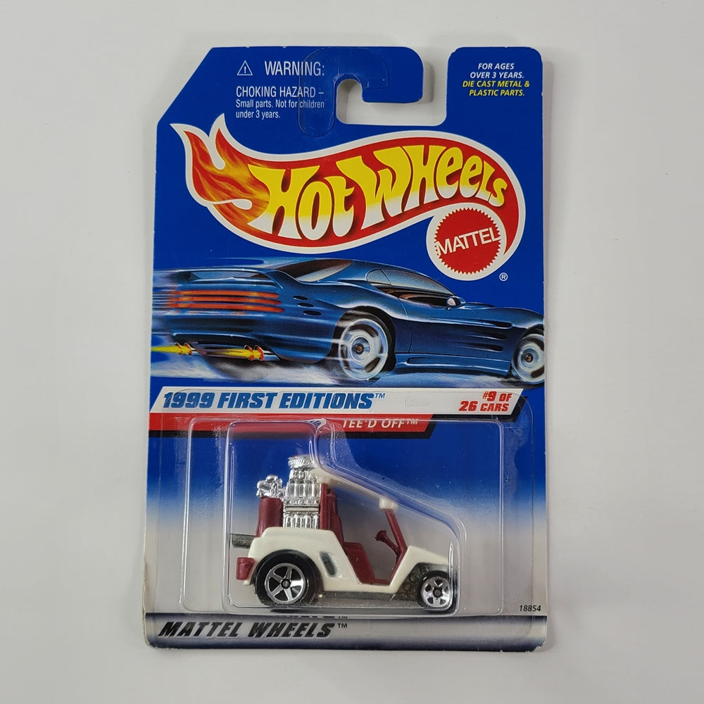 Hot Wheels - Tee'd Off (Pearl White)