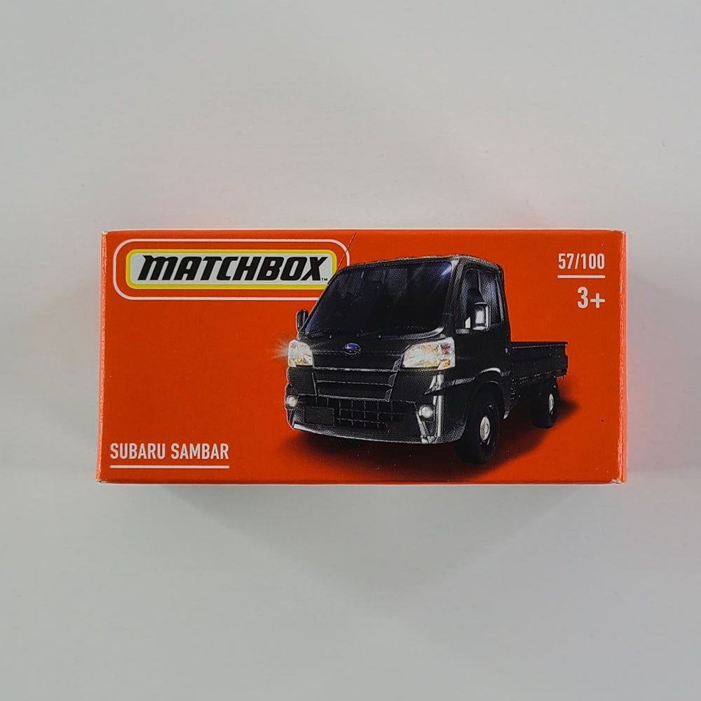 Matchbox - Subaru Sambar (Black) [Small Box]