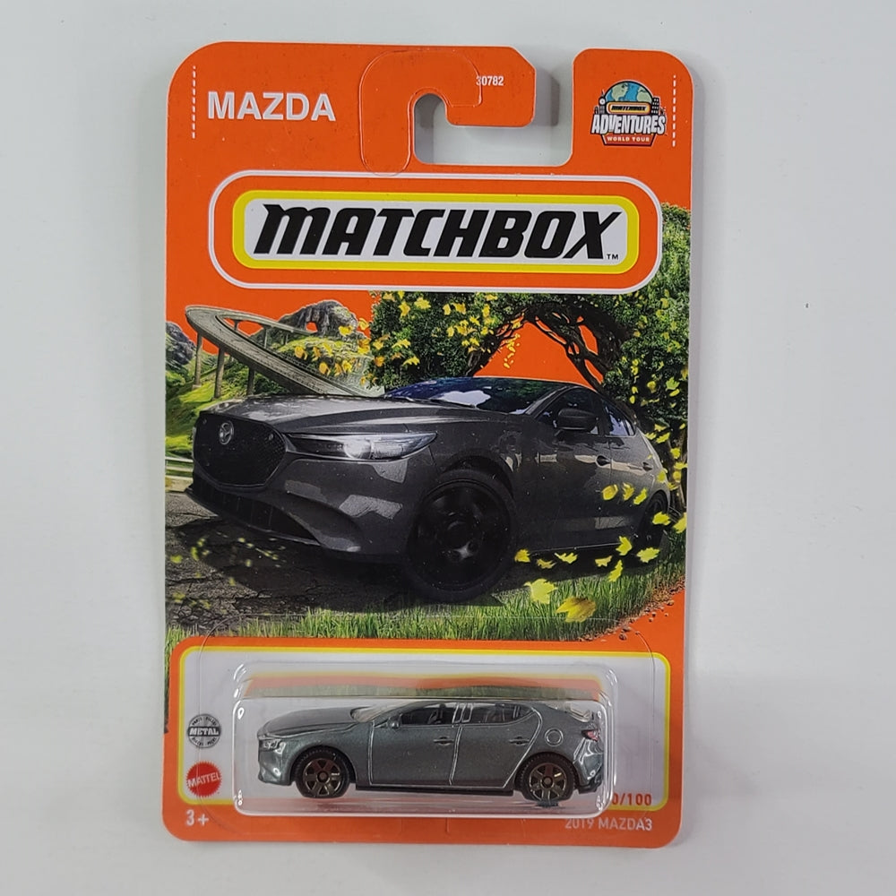 Matchbox - 2019 Mazda3 (Metalflake Grey)