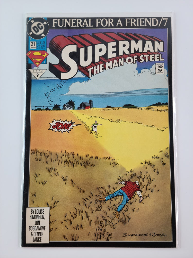 Superman: The Man of Steel #21D (DC, March 1993)