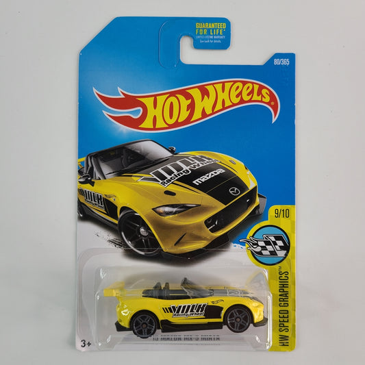 Hot Wheels - '15 Mazda MX-5 Miata (Yellow)