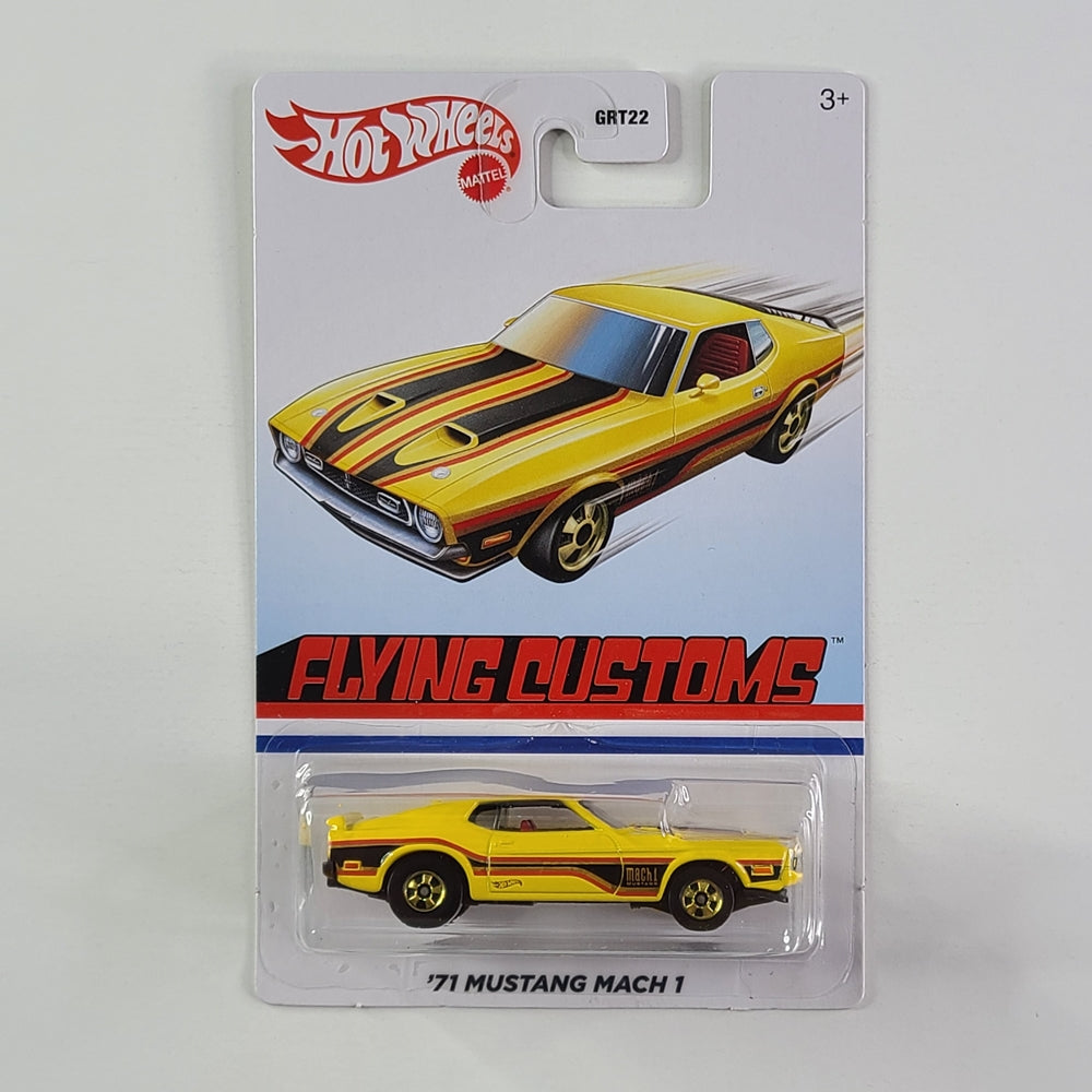 Hot Wheels - '71 Mustang Mach 1 (Yellow) [Target Exclusive]